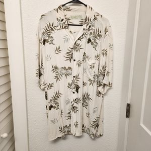 BAMBU YOU 100% Bamboo Men's Casual Hawaiian Button Up Shirt